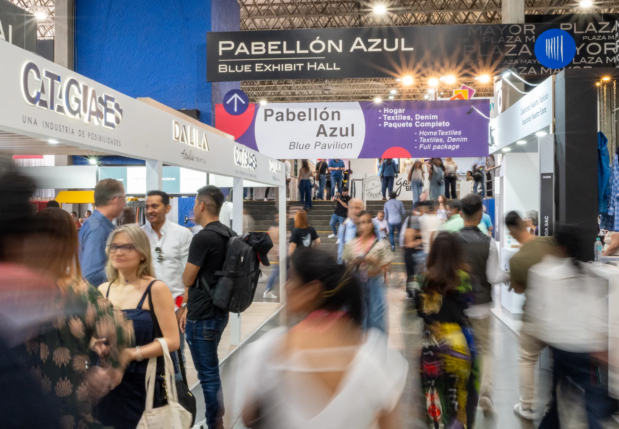 Senalización en feria textil y moda
